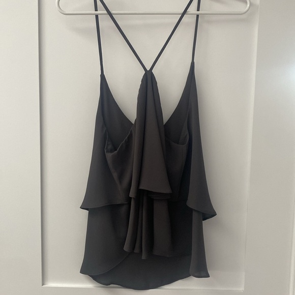 Tank Top grey & flowy - Picture 3 of 4